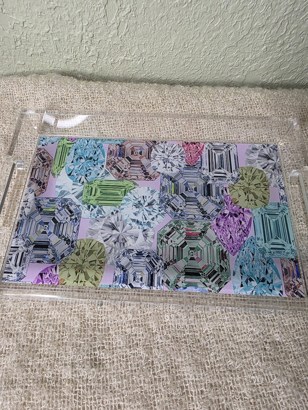 Nicolette Mayer Acrylic Trsy Rocks On White